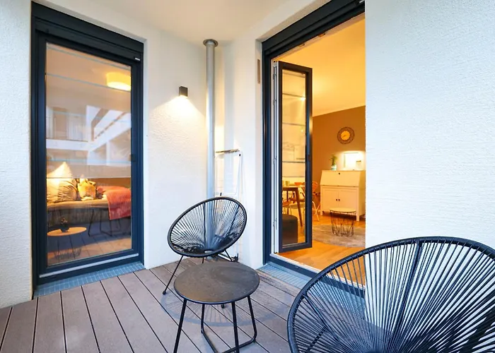 아파트 Blue Chili 33 - Modernes & Gemuetliches Business Am Airport Ber 쇼네펠드